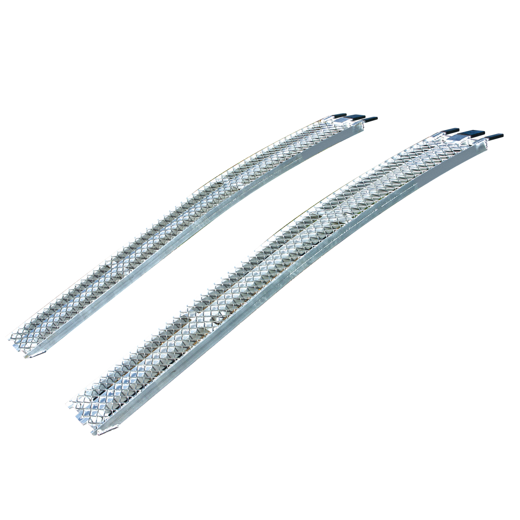 YUTRAX 83” Extreme Duty Arched Ramps, Aluminum Arch Ramps