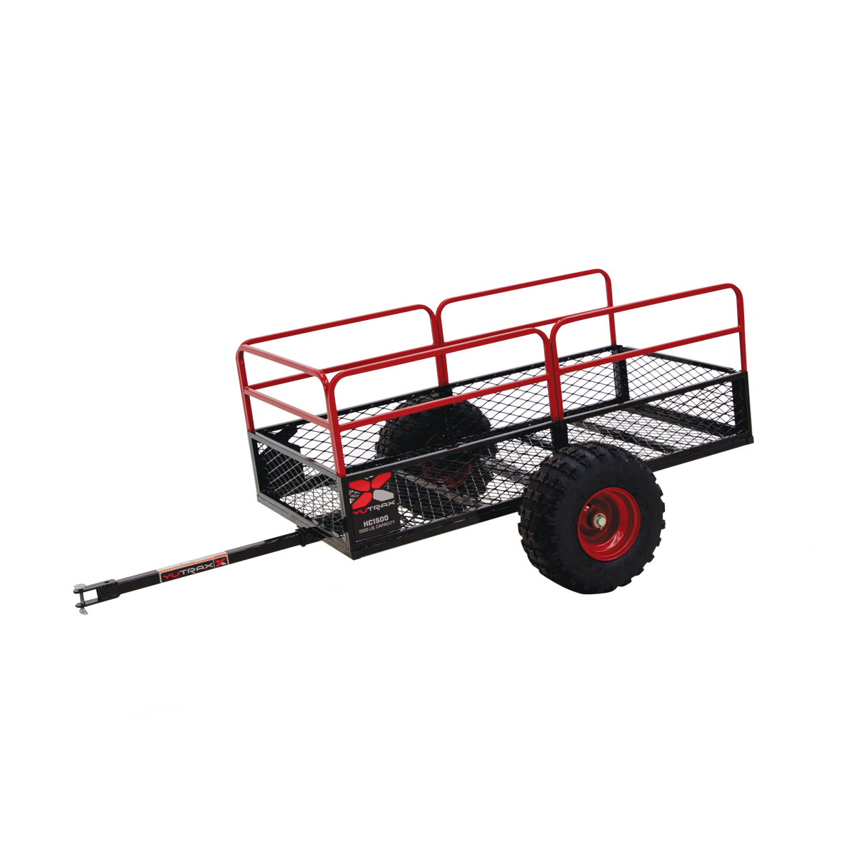 YUTRAX HC1500 Trailer, HeavyDuty ATV Trailer, 1500 lb. Load Capacity