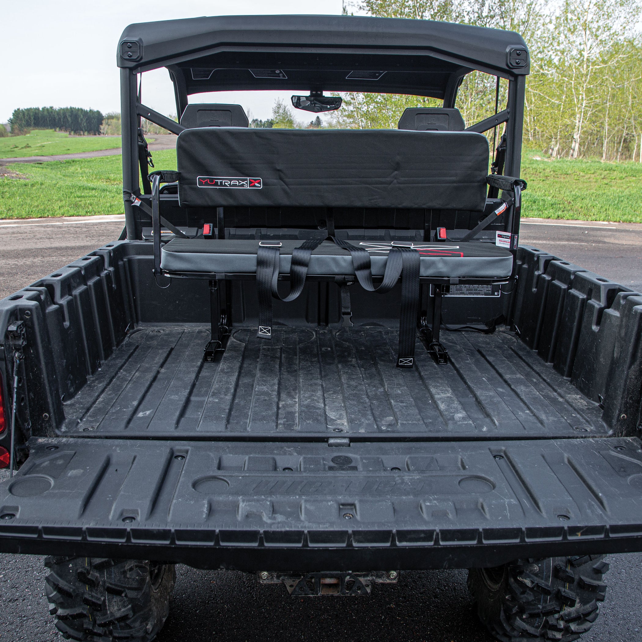 Utv Box Frame Rops YUTRAX Universal Mount UTV Jump Seat, UTV Accessory, Increase Seating ...