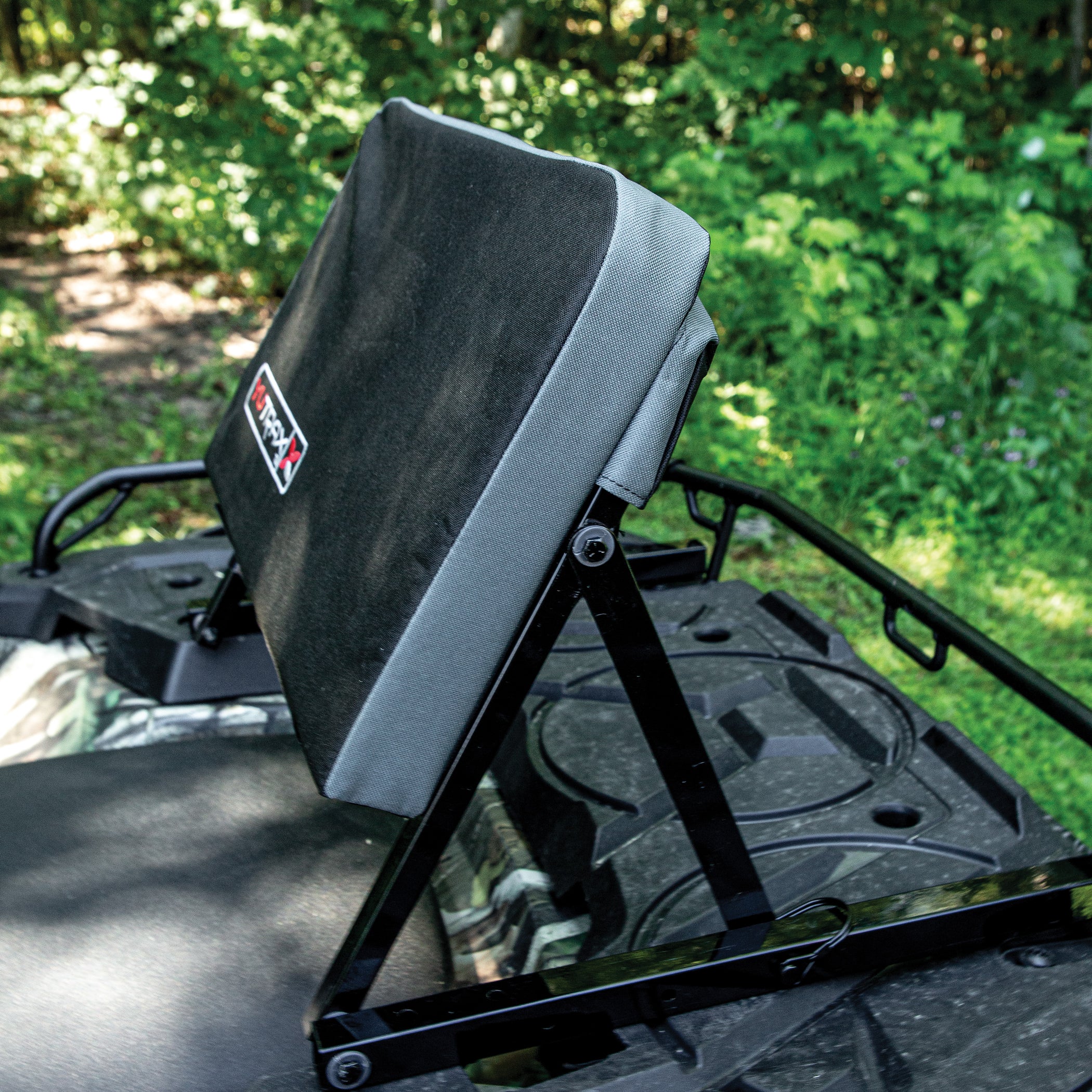 YUTRAX Universal Mount ATV Backrest, Heavy-Duty Steel Seat Frame ...