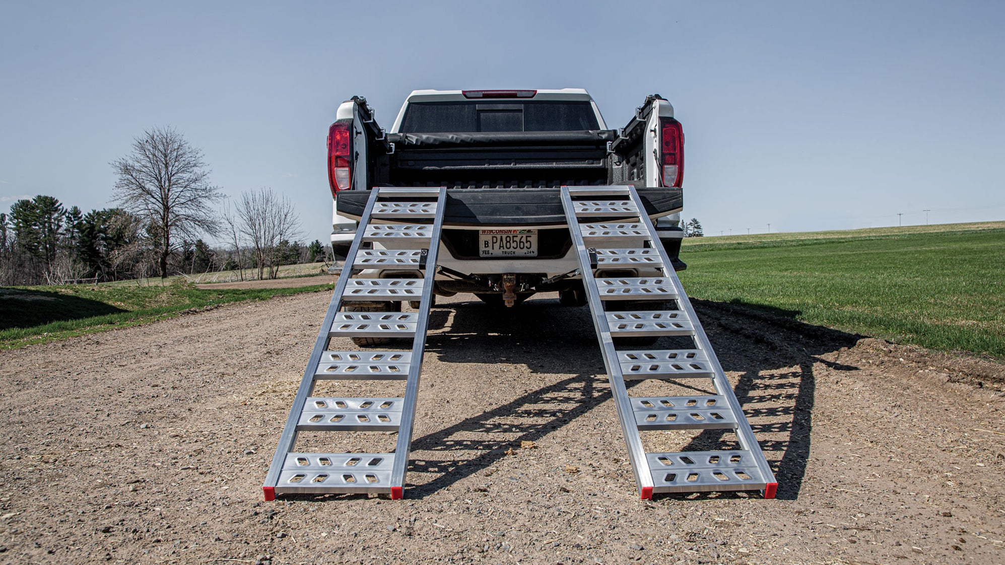 YUTRAX 77” Utility Ramps, High-Strength Extruded Aluminum, 1800 lb ...