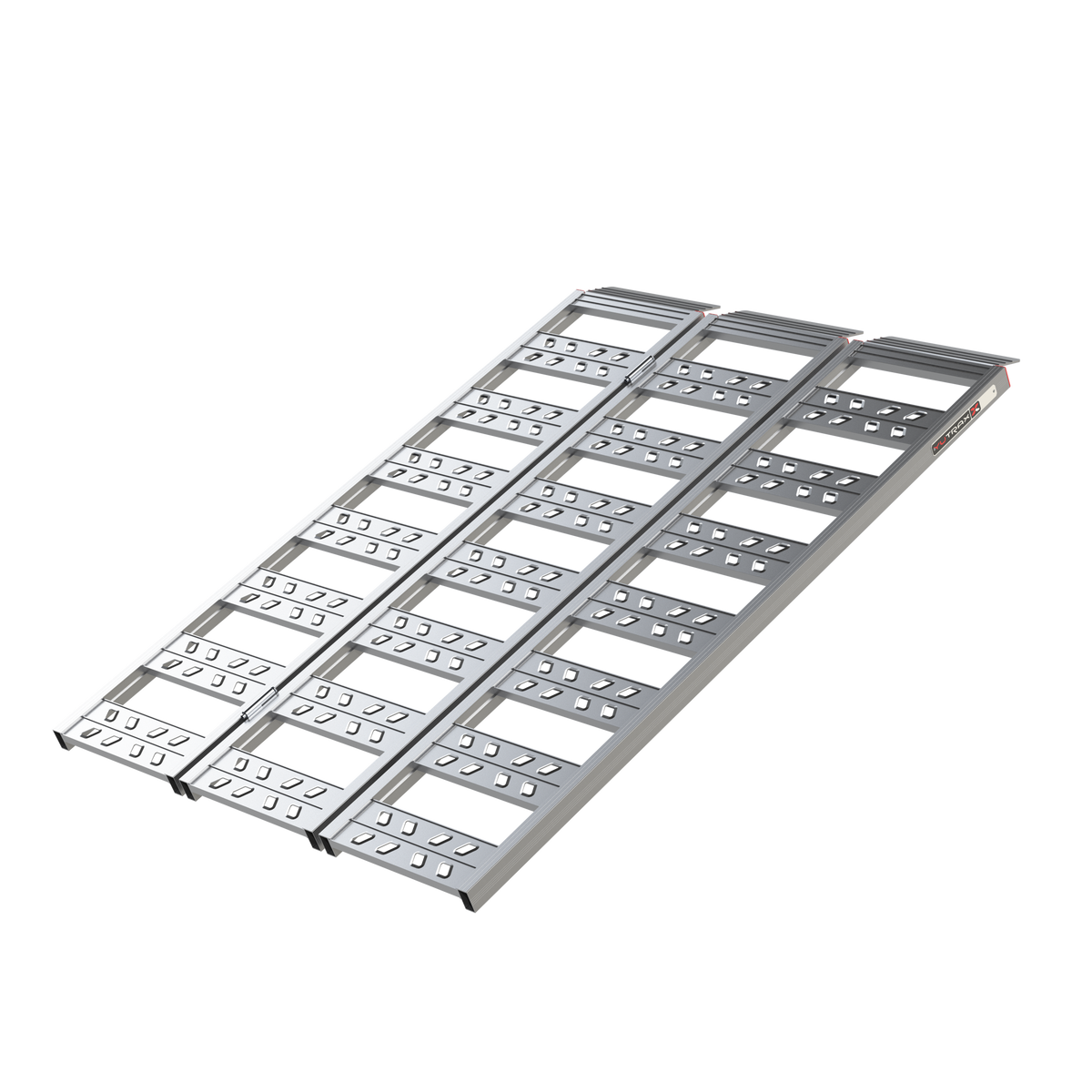 YUTRAX 69” Tri-Fold Ramp, High-Strength Extruded Aluminum, 2200 lb ...
